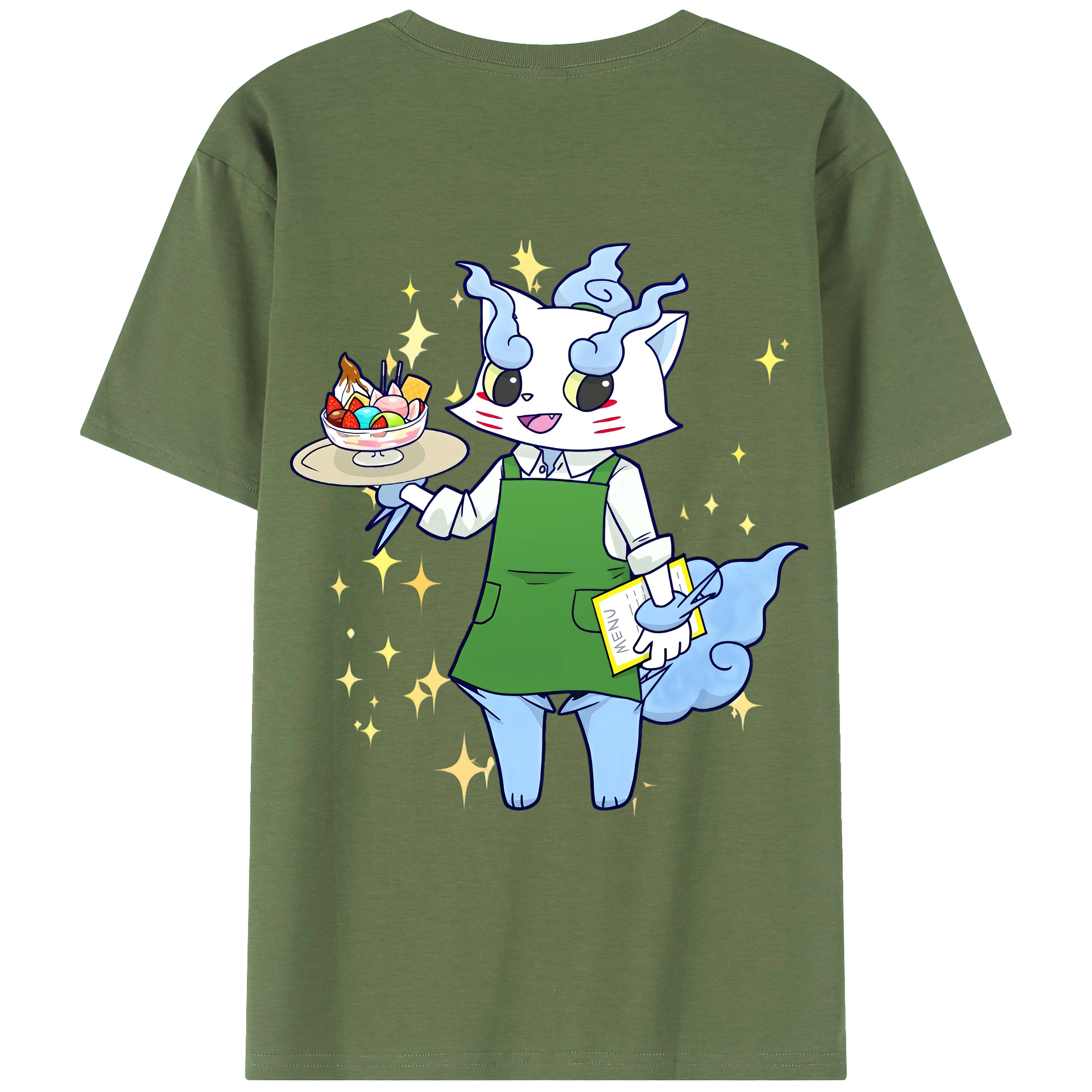 （画像用） 妖怪ウォッチ Yo-kai Watch 綿100％ メンズ半袖Tシャツ（バックプリント） 通気性